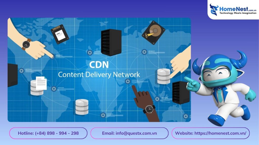 Tích hợp CDN để tăng hiệu suất website