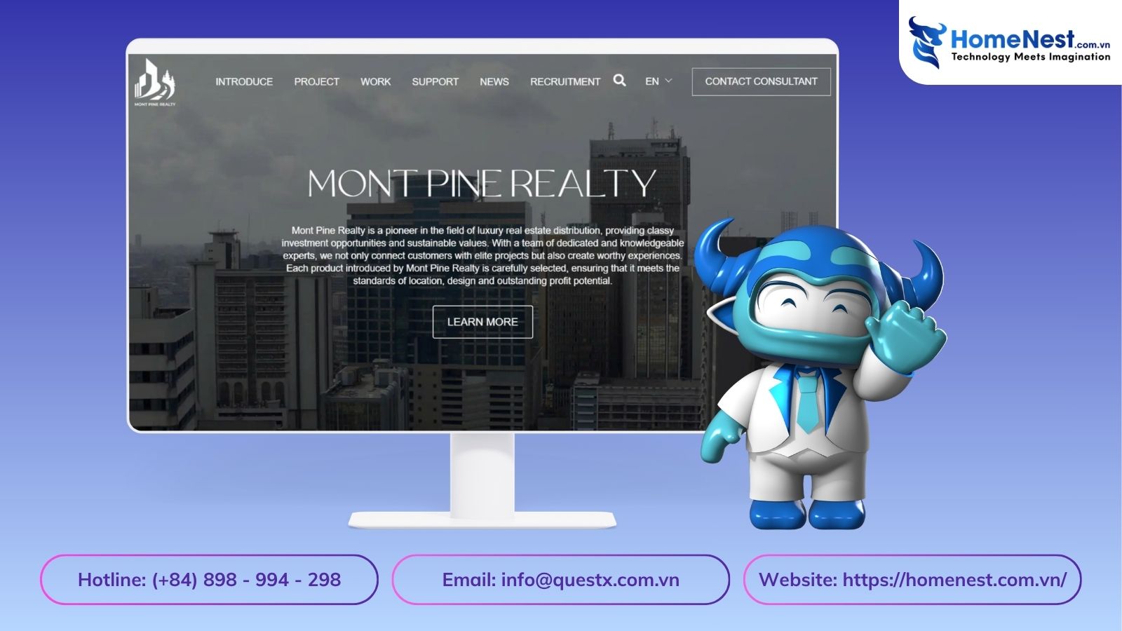 Website mont pine realty