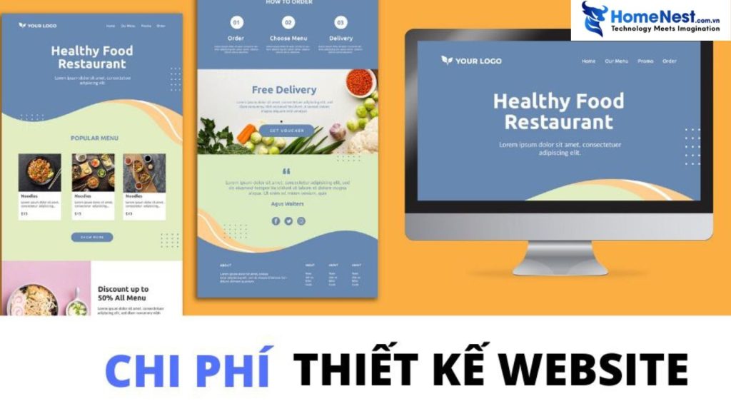 Bảng báo giá thiết kế website trọn gói mới nhất 2 Chi phí thiết kế website trọn gói homenest