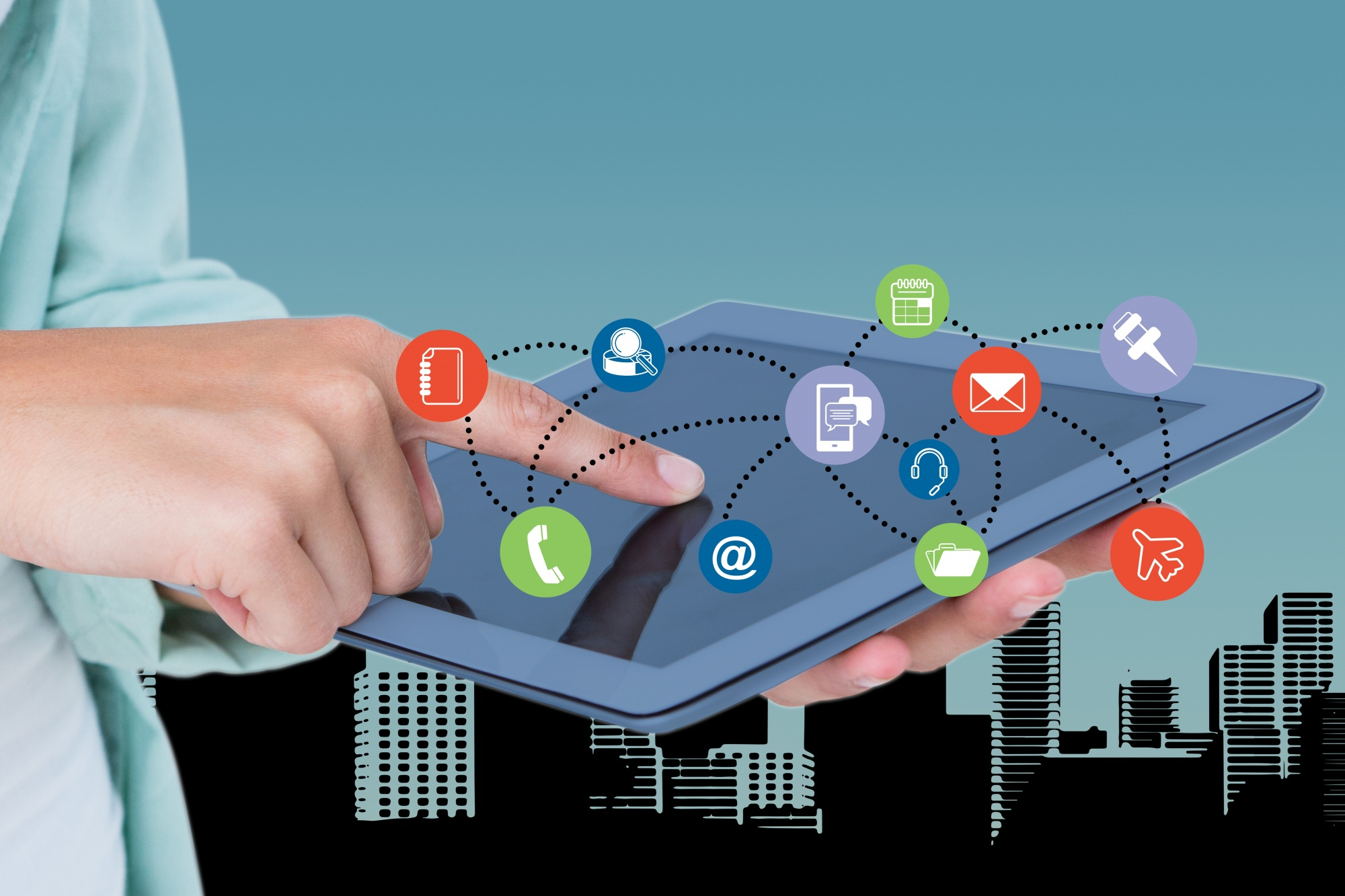 Digital platform là gì? Giải mã sức mạnh và tương lai của nền tảng số 3 Ứng dụng của nền tảng số