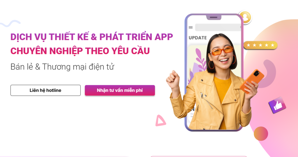 Làm thế nào để xây dựng một App Fintech? Hướng dẫn cho các công ty khởi nghiệp 2 Thiết kế app mobile chuyên nghiệp