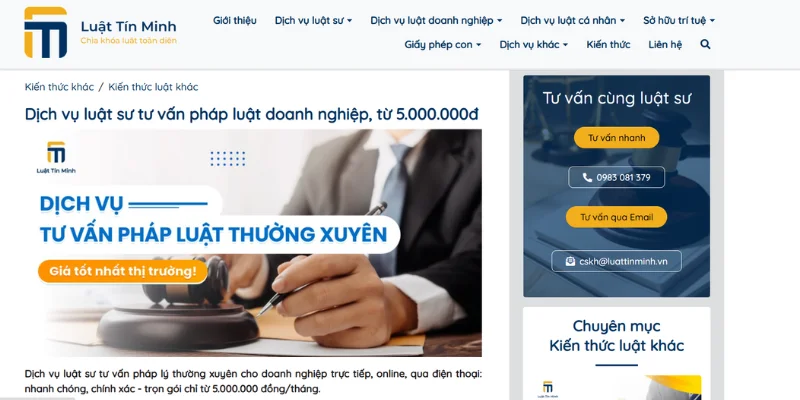 Mẫu Website Tư Vấn Luật Chuyên Nghiệp, Chuẩn SEO Mới Nhất 3 Mẫu thiết kế website tư vấn luật sư cá nhân