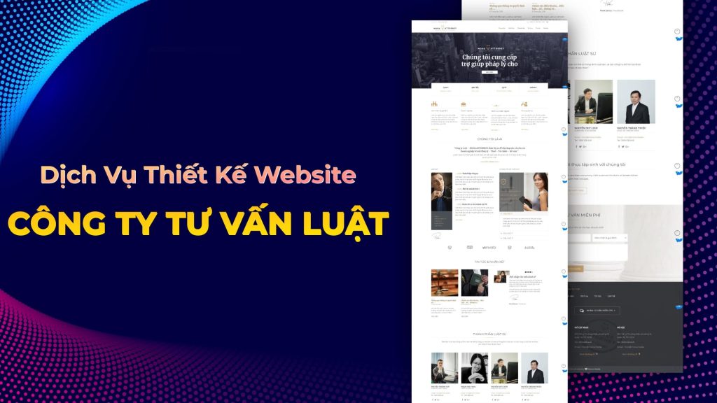 Mẫu Website Tư Vấn Luật Chuyên Nghiệp, Chuẩn SEO Mới Nhất