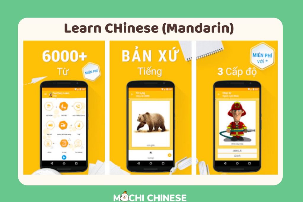 Top 8 App Giáo Dục Hàng Đầu Được Yêu Thích Nhất 8 Mẫu app học tiếng trung mochi chinese