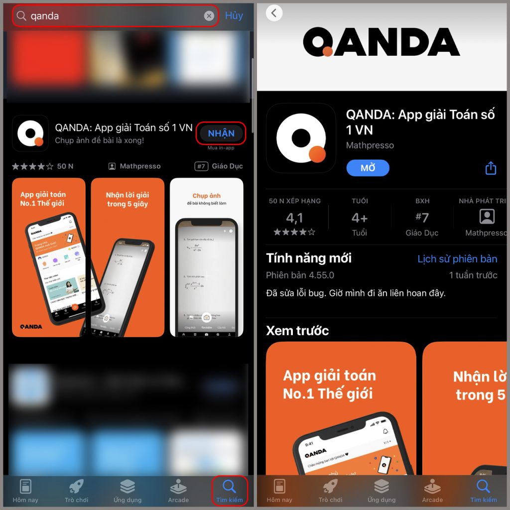 Top 8 App Giáo Dục Hàng Đầu Được Yêu Thích Nhất 4 Mẫu app qanda