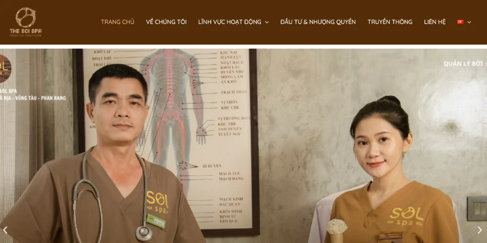 Top 08 Mẫu Thiết Kế Website Làm Đẹp Ấn Tượng Nhất 8 Mẫu thiết kế website làm đẹp – the sỏi spa
