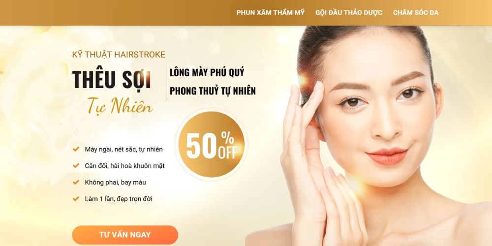 Top 08 Mẫu Thiết Kế Website Làm Đẹp Ấn Tượng Nhất 6 Mẫu thiết kế website làm đẹp – sothic