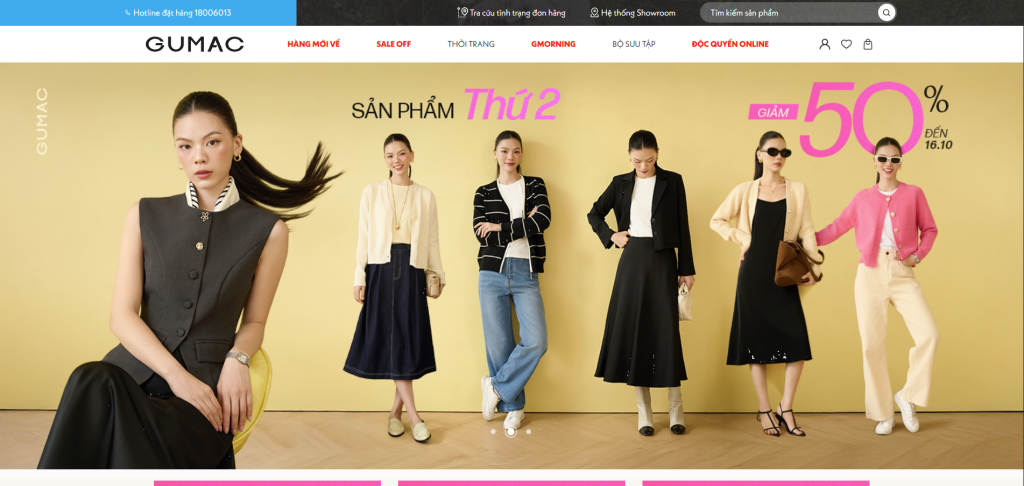 8 Mẫu Website Bán Hàng WordPress Đáng Chú Ý Nhất 3 Mẫu thiết kế website bán quần áo – gumac