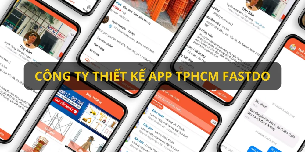 Công ty thiết kế app tphcm fastdo