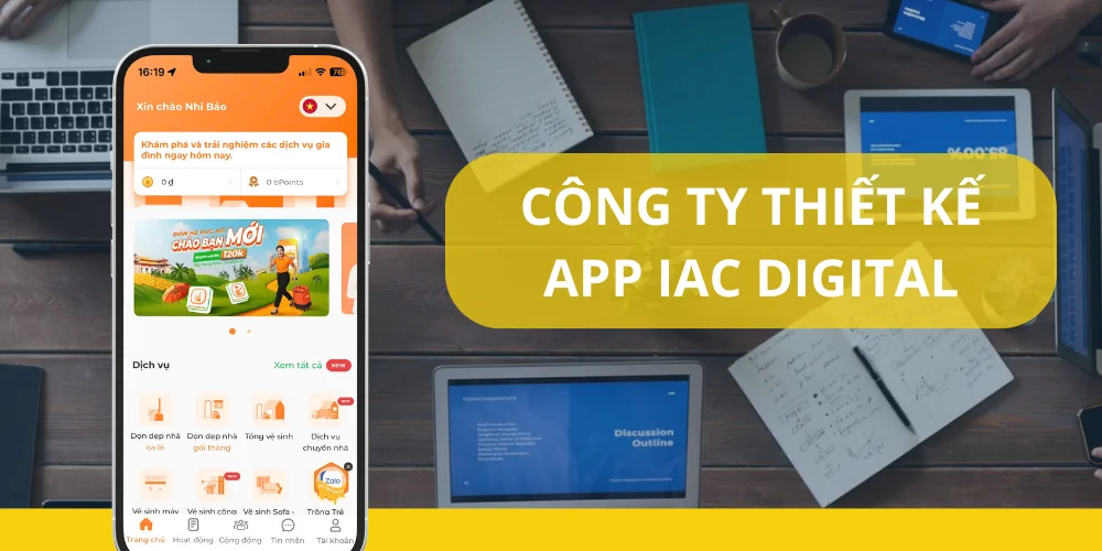 Công ty thiết kế app iac digital