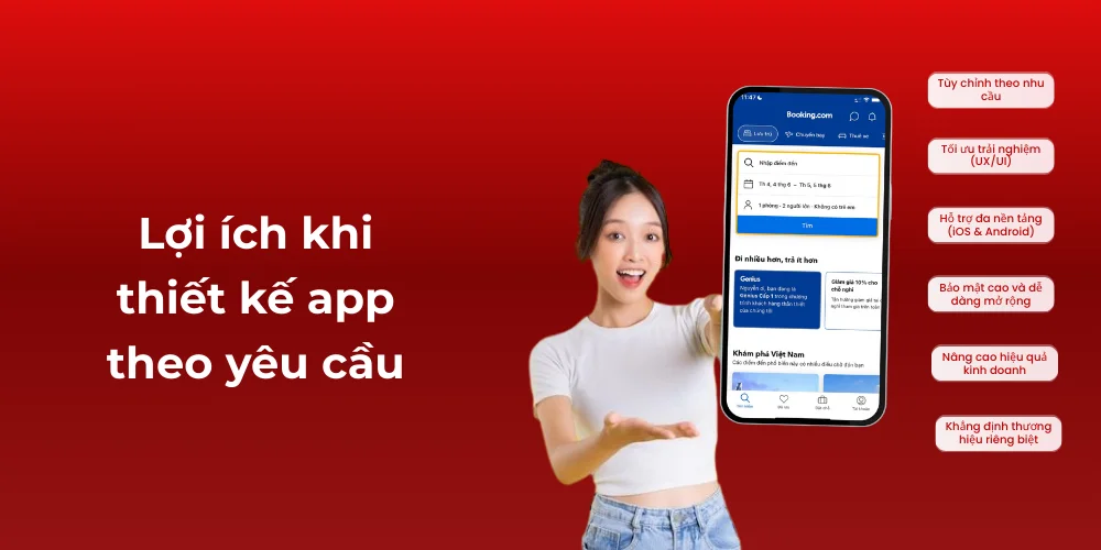 Lợi ích khi thiết kế app theo yêu cầu