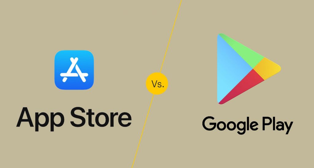So sánh google play và app store