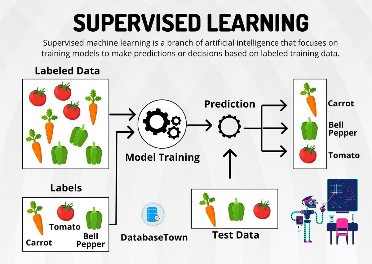 Supervised learning hoạt động như thế nào