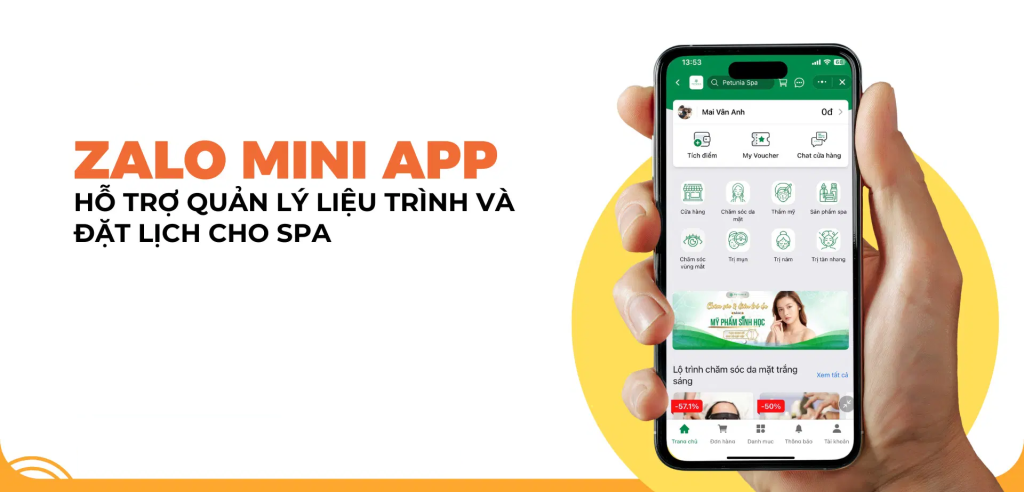 Zalo Mini App trong Ngành Spa: Quản Lý Sổ Liệu Trình và Đặt Lịch Hẹn Nhanh Chóng