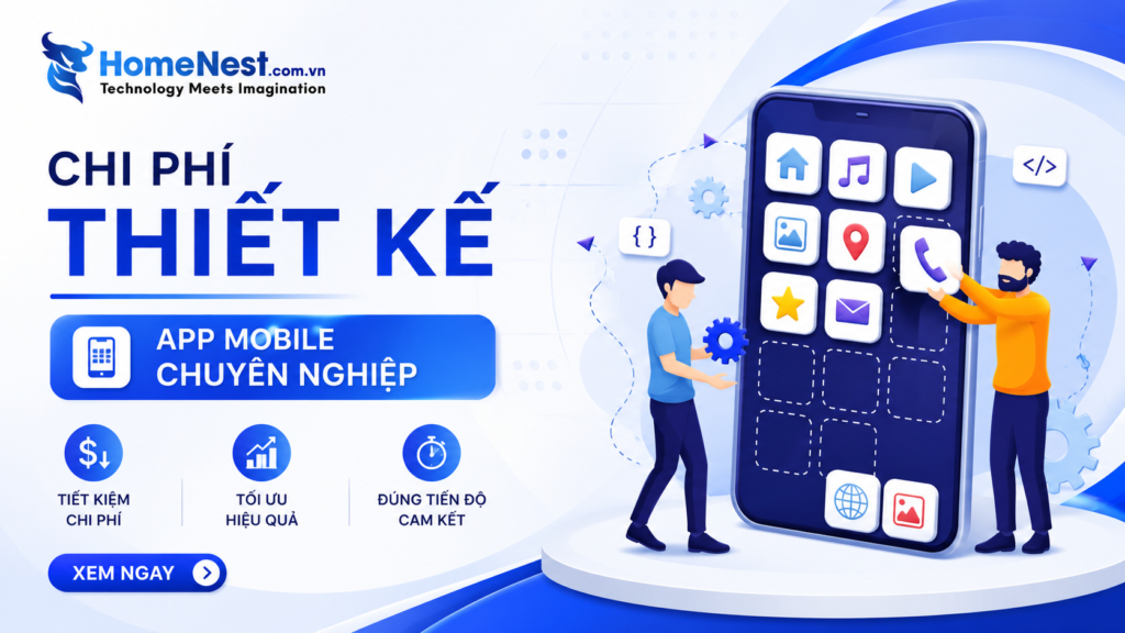 Bảng Giá Thiết Kế App iOS Và Android Chuyên Nghiệp Cập Nhật