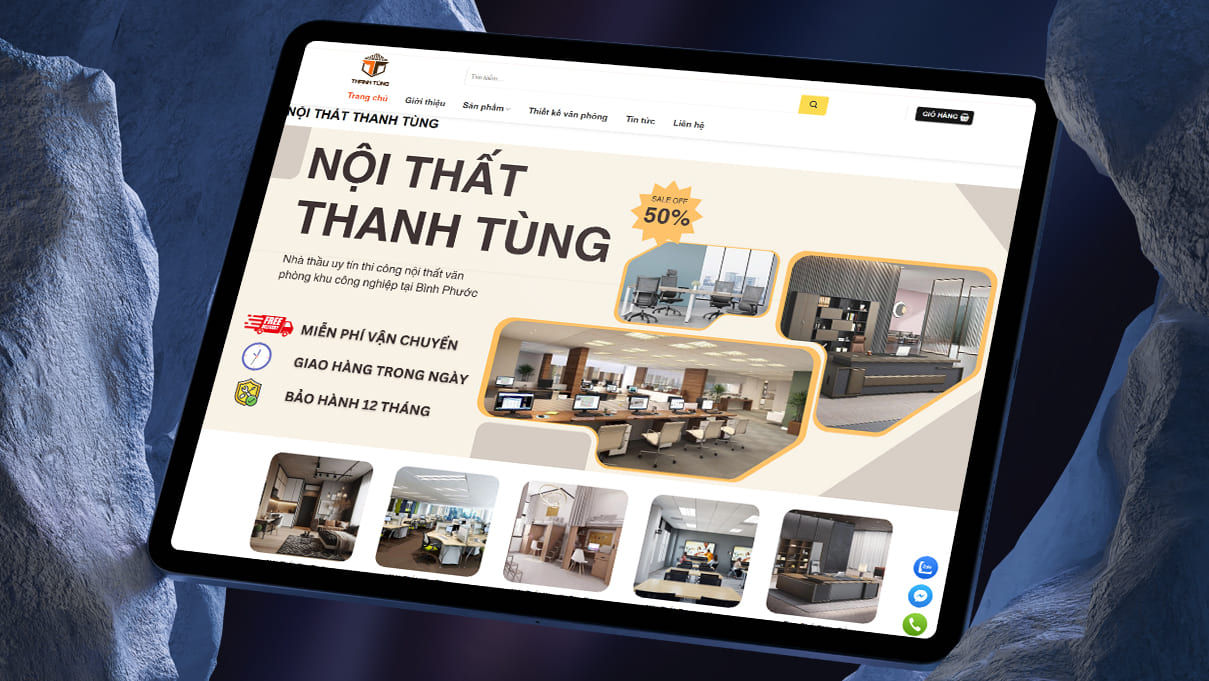 Website Nội Thất Thanh Tùng