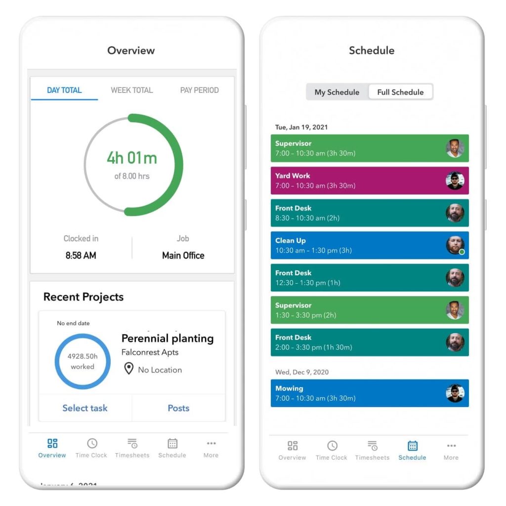 Top 10 app chấm công trên điện thoại được doanh nghiệp ưa chuộng nhất 8 Quickbooks-time