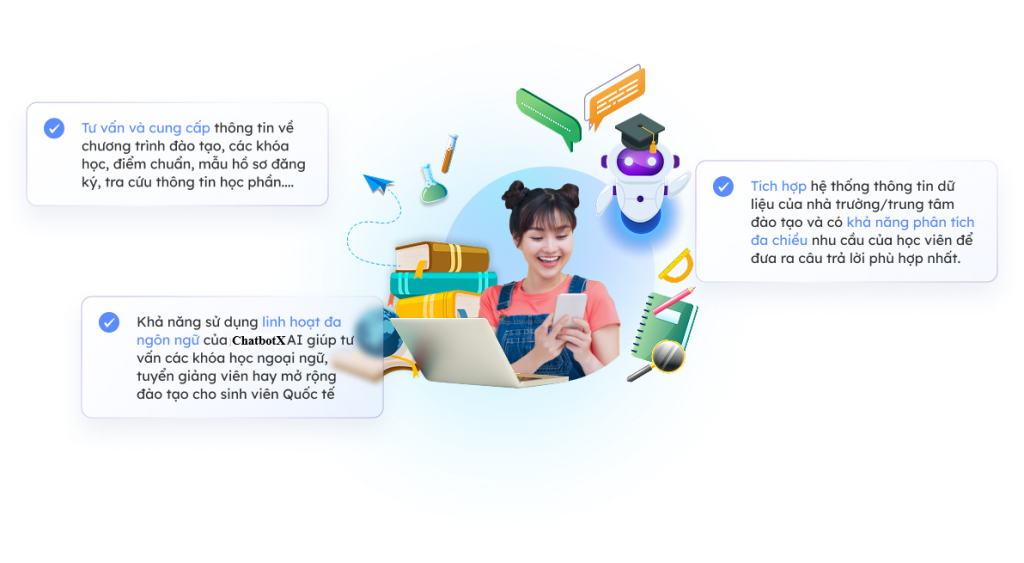 Chatbot và tư vấn viên