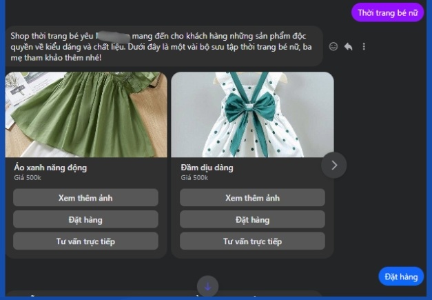 Xây dựng kịch bản chung cho từng nhóm