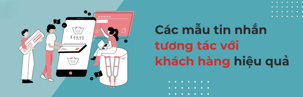 Tin nhắn chào mừng khách hàng