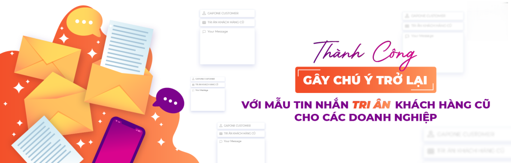 Tin nhắn chào mừng khách hàng