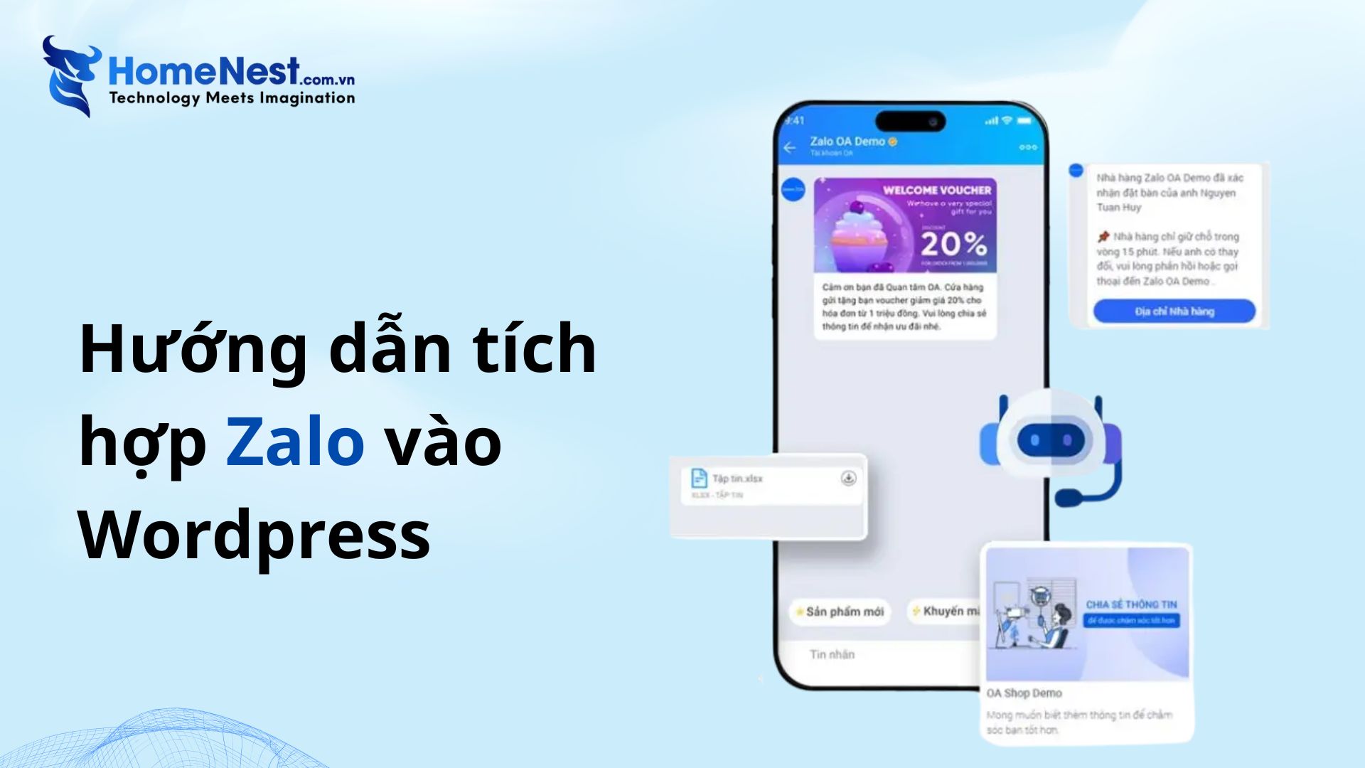 Hướng dẫn cách tích hợp Zalo vào WordPress đơn giản