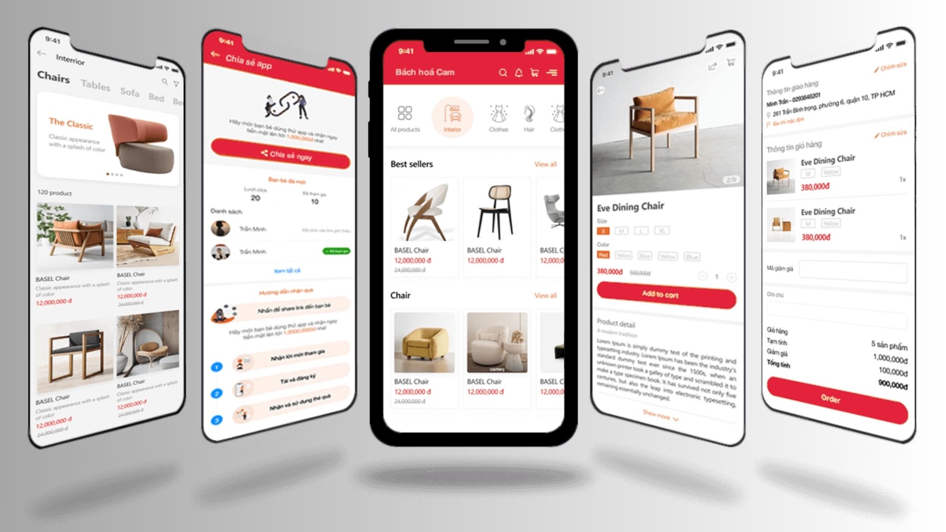 Các tính năng quan trọng của app bán hàng