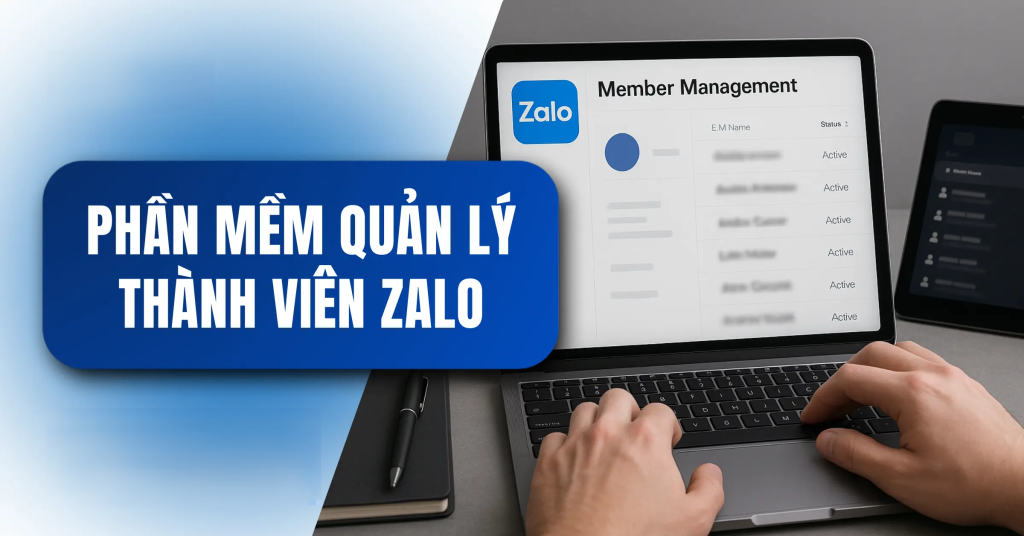 Phần mềm quản lý thành viên Zalo – Giải pháp toàn diện cho doanh nghiệp hiện đại