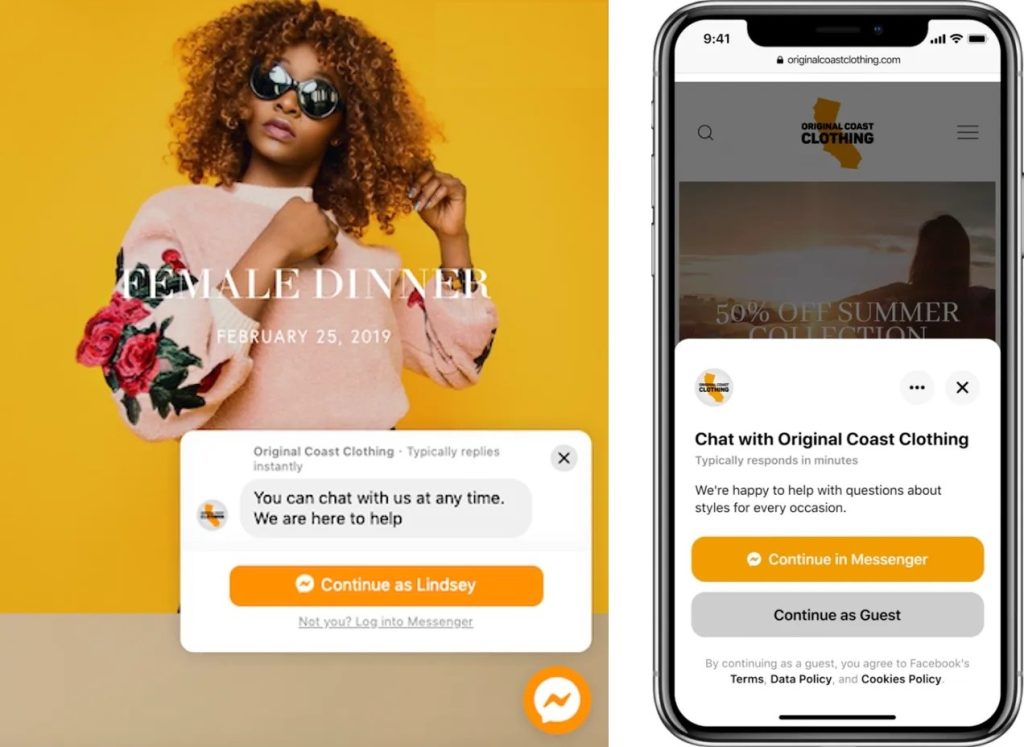 Chat plugin messenger