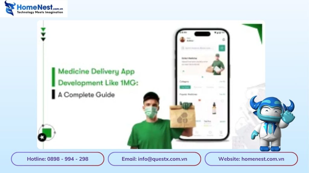 Chi phí thiết kế App giao thuốc như 1mg là bao nhiêu?