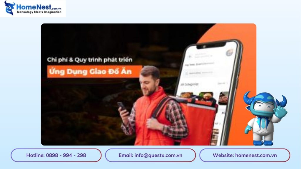Chi Phí Thiết Kế App Giao Đồ Ăn: Phân Tích Chi Tiết