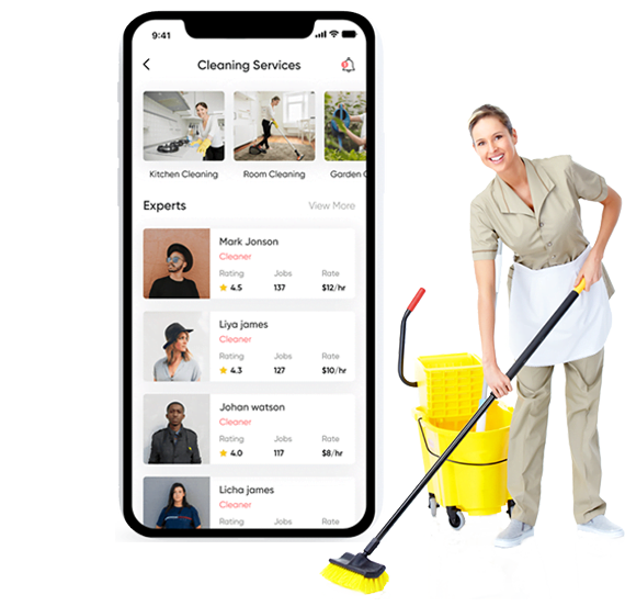 Quy trình phát triển app dịch vụ giúp việc theo từng bước
