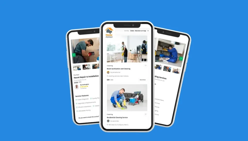 Thiết Kế App Giống Kiểu HomeAdvisor: Chi Phí, Tính Năng Và Lộ Trình 2 Các tính năng cốt lõi của ứng dụng tương tự homeadvisor