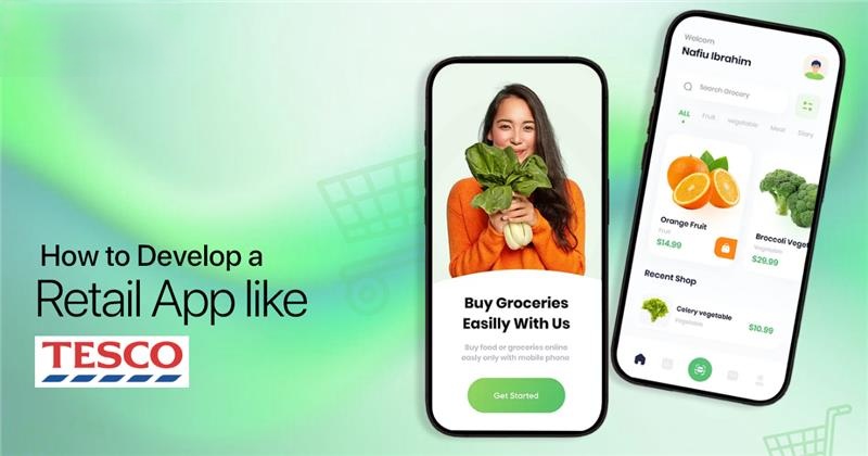 Thiết Kế App giao hàng tạp hóa như Tesco