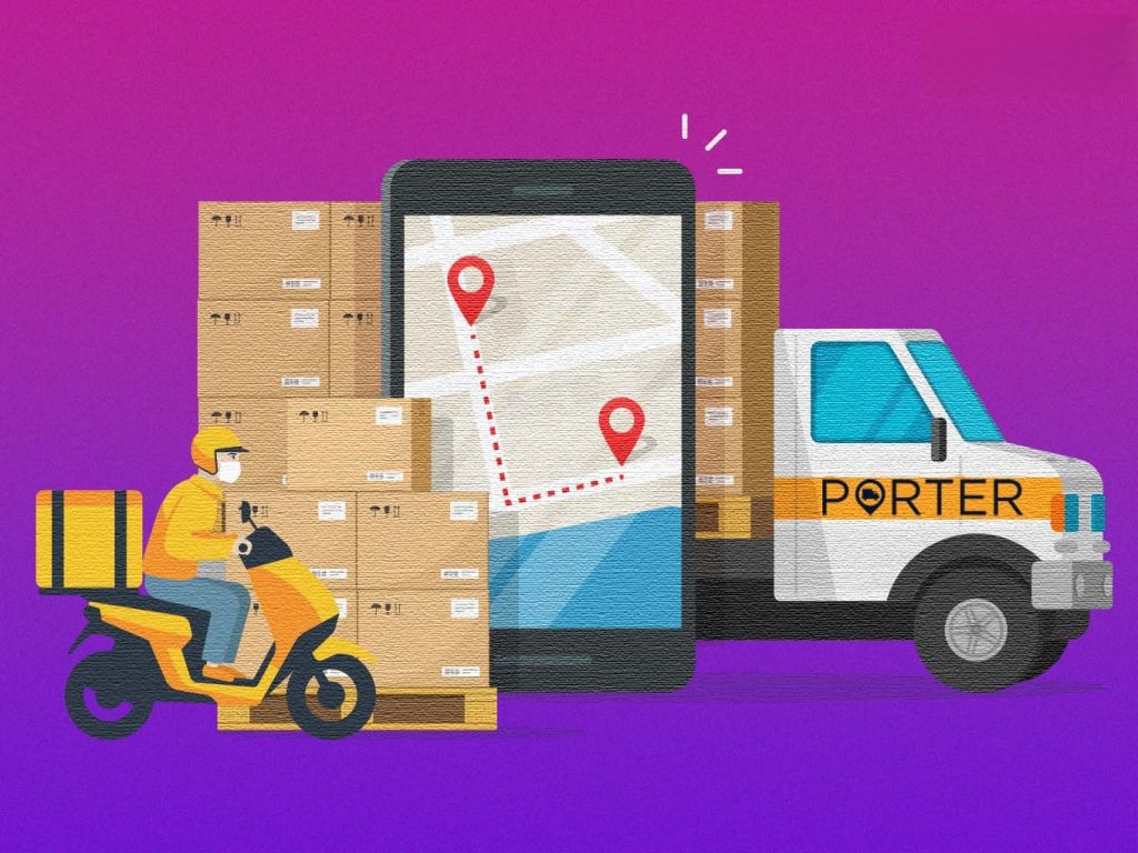 Những tính năng cốt lõi của app logistics tương tự porter