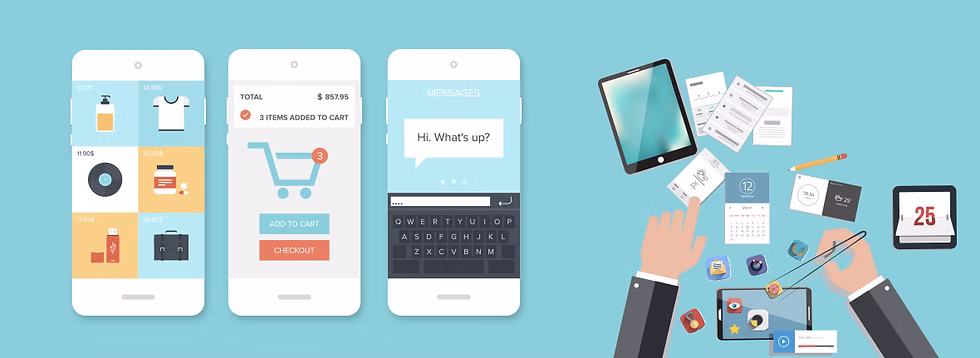Các app di động mà doanh nghiệp có thể phát triển