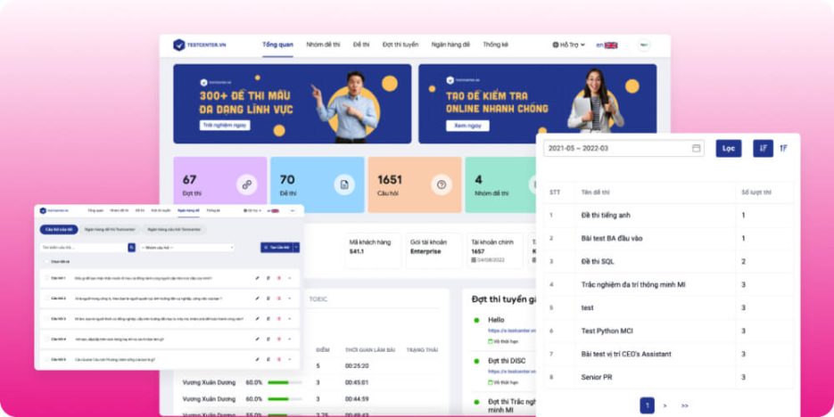 Ứng dụng trộn đề thi trắc nghiệm mới nhất – testcenter
