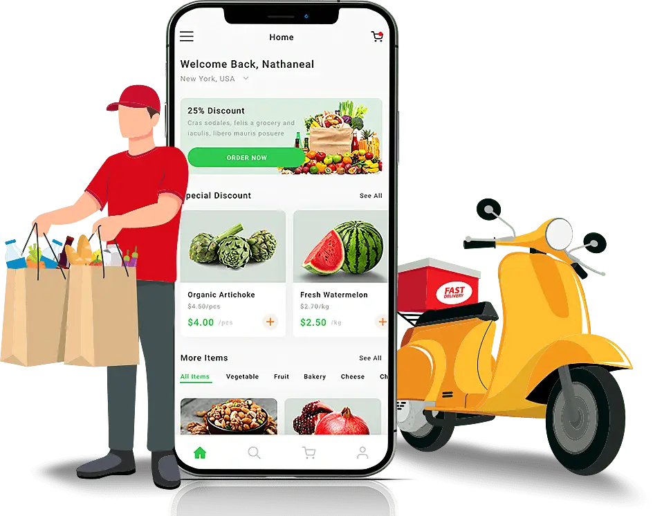 Vì sao nên thiết kế app giao hàng tạp hóa?