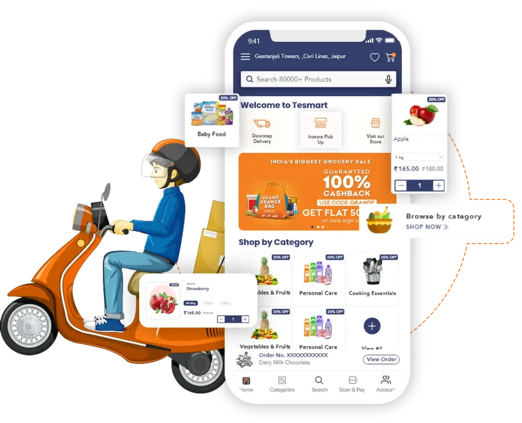 Ai nên phát triển ứng dụng giao hàng tạp hóa?