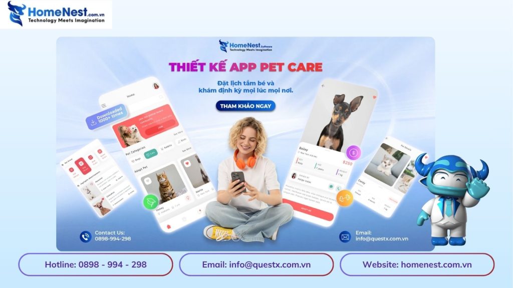 Cách Thiết Kế App Giao Thức Ăn Cho Thú Cưng Từ A-Z