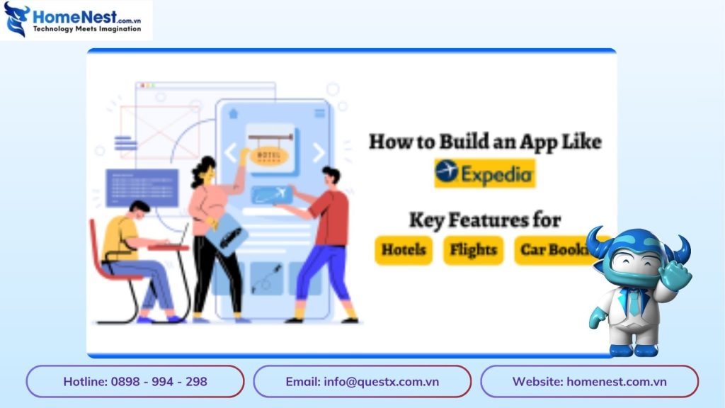 Thiết Kế App Đặt Khách Sạn, Vé Máy Bay Và Thuê Xe Như Expedia