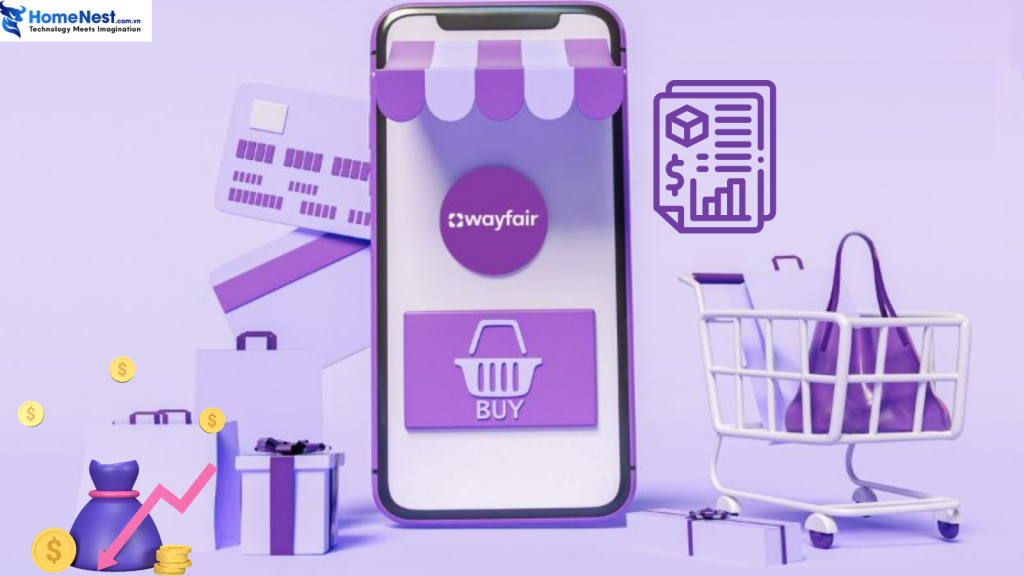 Chi phí phát triển ứng dụng mua sắm nội thất như wayfair