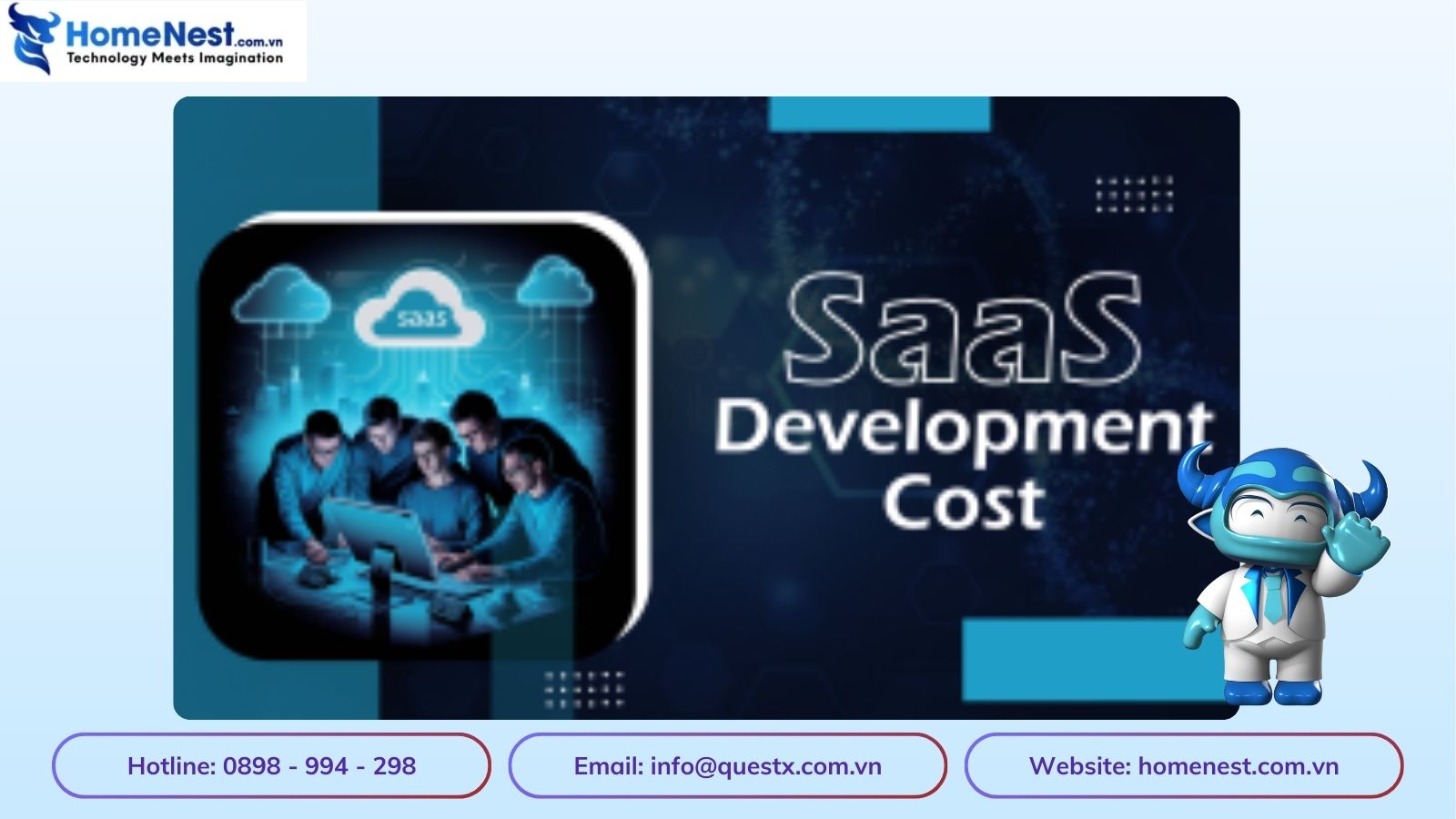 Chi Phí Phát Triển SaaS: Hướng Dẫn Toàn Diện Từ A–Z