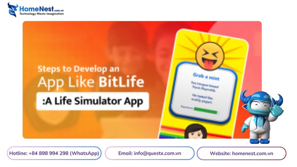Cách Thiết Kế App Mô Phỏng Cuộc Sống Như BitLife Hiệu Quả