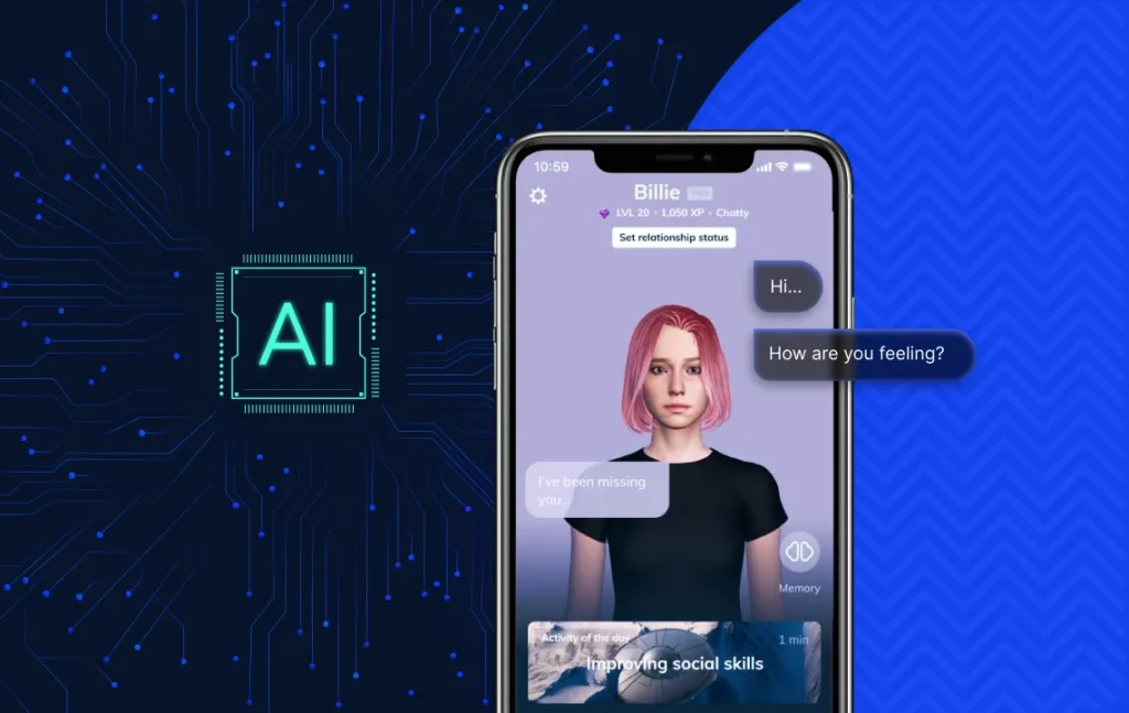 Quy trình các bước phát triển app ai companion như replika