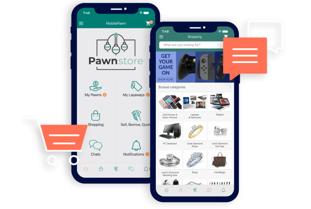 Ứng dụng pawn shop là gì