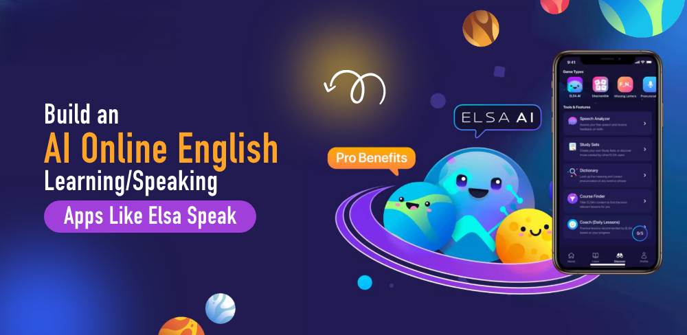 Thiết kế App học tiếng Anh thông minh bằng AI như ELSA Speak