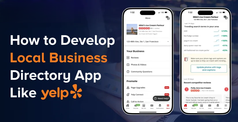 Thiết kế App tìm kiếm địa điểm hấp dẫn giống Yelp: Thời gian, tính năng và chi phí