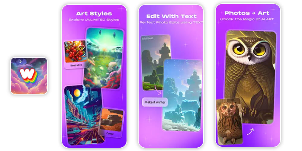 Cách Thiết Kế App AI Art Generator Giống WOMBO Dream: Tính Năng Và Chi Phí 3 Cách xây dựng ứng dụng giống wombo dream – ai art generator