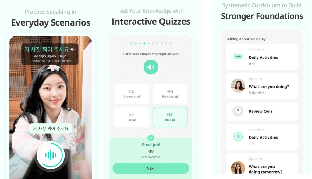 Top 20 App Học Tiếng Hàn: So Sánh Tính Năng, Đánh Giá Và Độ Phổ Biến 9 Learn japanese & korean